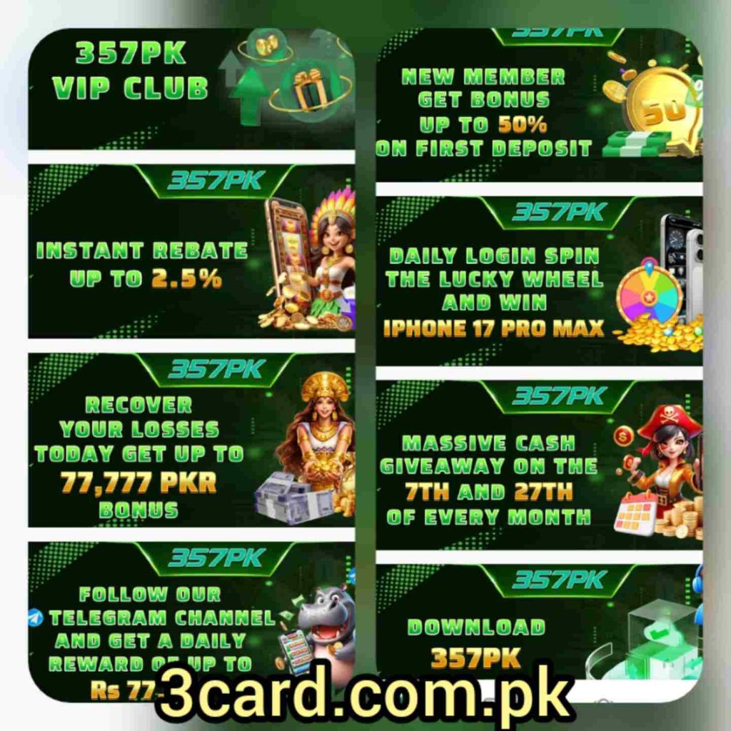 357pk game rewards image