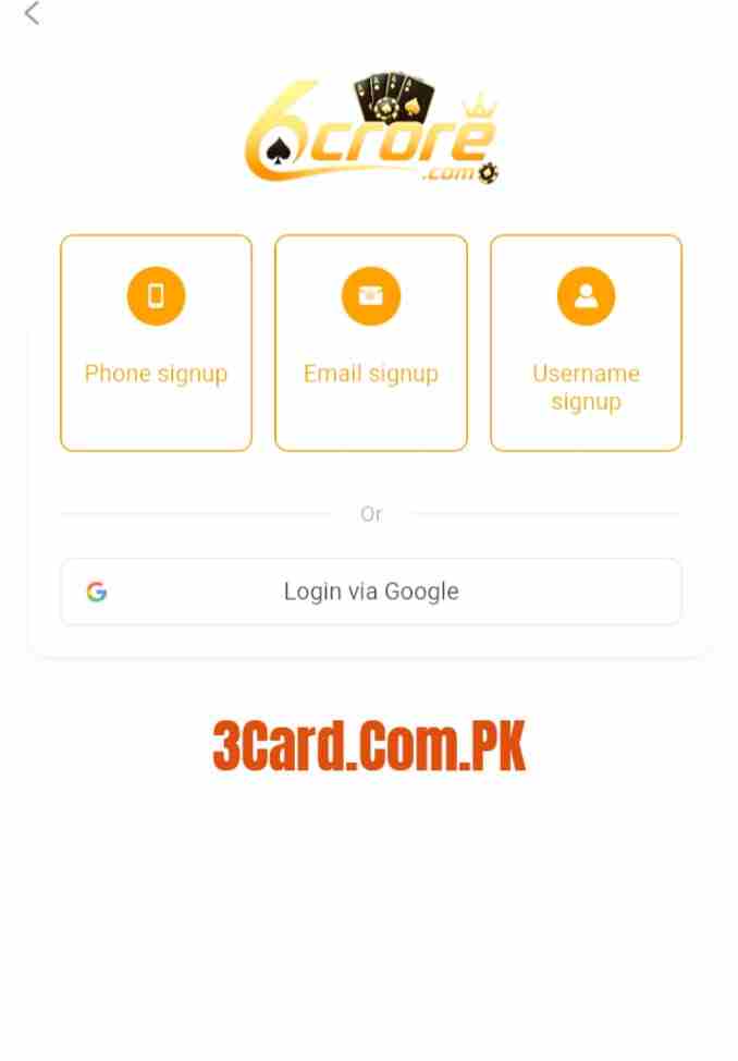 6crore game registration image