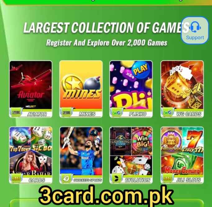 7777SK game catagories image